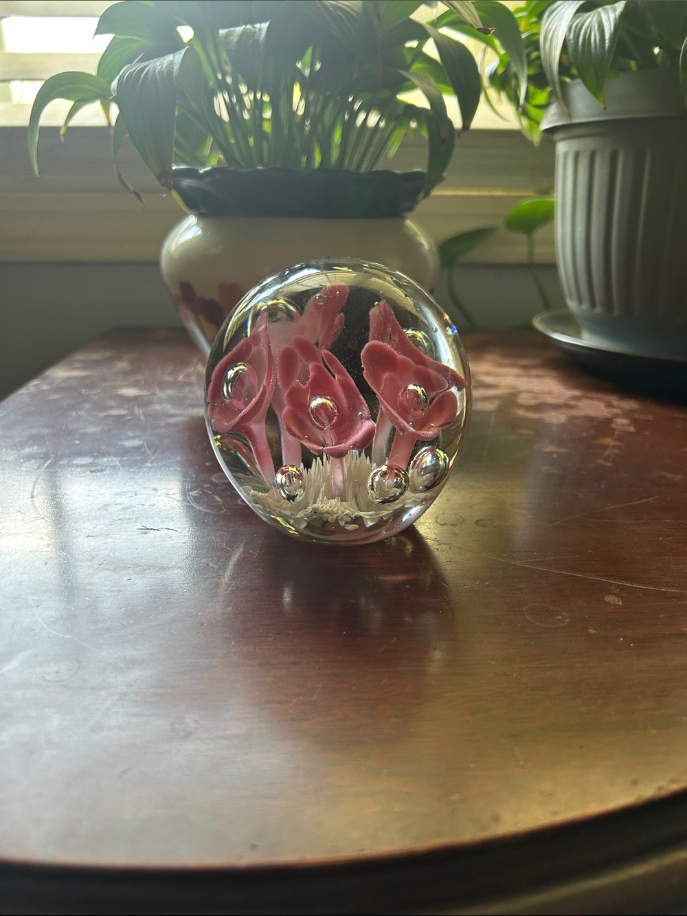 Joe St. Clair paperweight vintage hand blown. Beautiful piece!